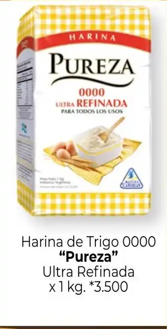La Anonima Pureza Harina de Trigo 0000 Ultra Refinada x 1 kg. oferta