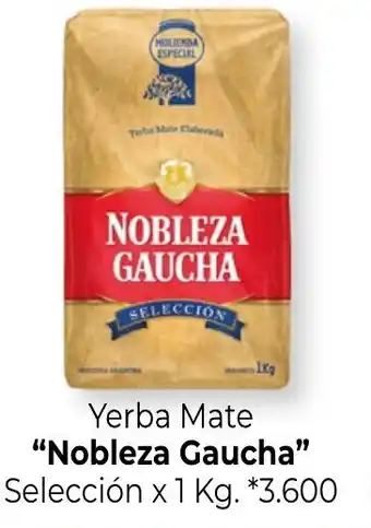 La Anonima Nobleza Gaucha Yerba Mate Selección x 1kg. oferta