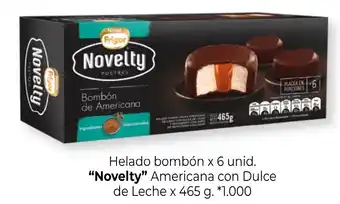 La Anonima Novelty Helado bombōn x 6 unid. Americana con Dulce de Leche x 465 g. oferta