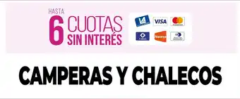 La Anonima Camperas y Chalecos oferta