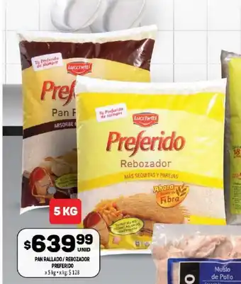 Makro Preferido Pan Rallado / Rebozador x 5kg oferta