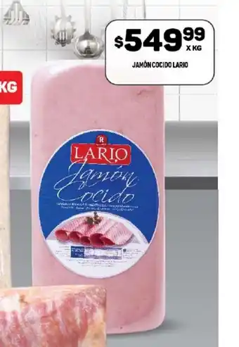 Makro Lario Jamón Cocido x kg oferta