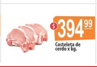 Autoservicio Capo Costeleta de cerdo x kg oferta
