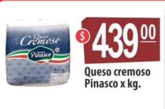 Autoservicio Capo Queso cremoso Pinasco x kg oferta