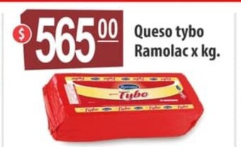 Autoservicio Capo Queso tybo Ramolac x kg. oferta
