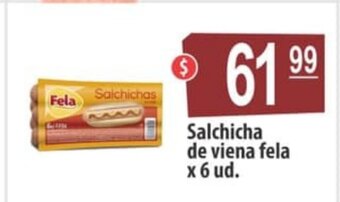 Autoservicio Capo Salchicha de viena fela x 6 ud. oferta