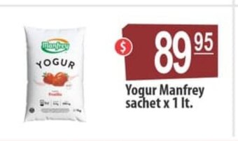 Autoservicio Capo Yogur Manfrey sachet x 1 lt. oferta