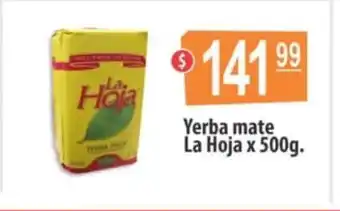 Yerba mate La Hoja x 500g