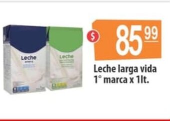 Autoservicio Capo Leche larga vida 1° marca x 1 lt. oferta