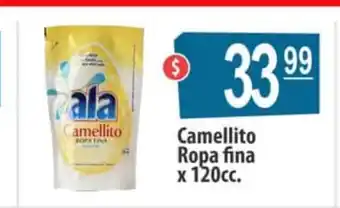 Autoservicio Capo Camellito Ropa fina x 120cc oferta