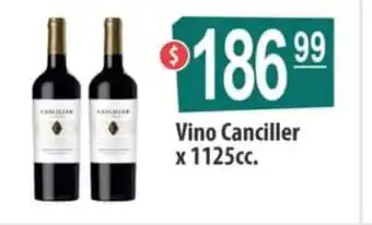 Autoservicio Capo Vino Canciller x 1125cc oferta