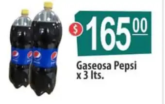 Autoservicio Capo Gaseosa Pepsi x 3 lts. oferta