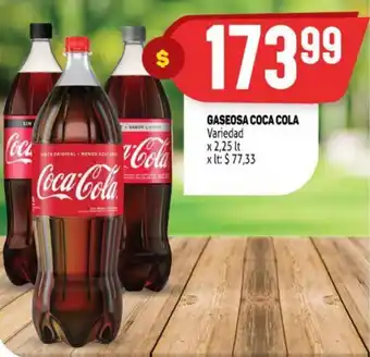 Makro Gaseosa Coca Cola Variedad x 2,25 lt oferta