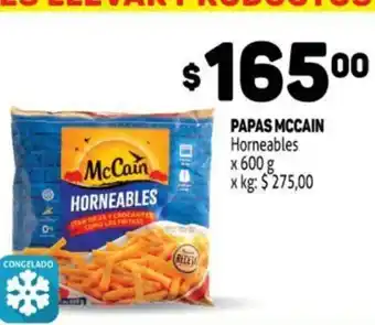 Makro Mc Cain Papas Horneables 600g oferta