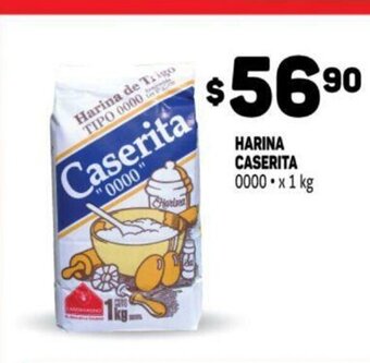 Makro Harina Caserita 0000 x 1kg oferta