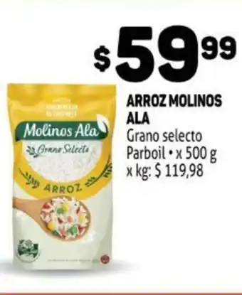 Makro Ala Arroz Molinos Grano selecto Parboil x 500g oferta