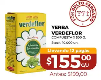 Super MAMI Yerba Verdeflor x 500g oferta
