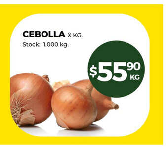 Super MAMI Cebolla x kg oferta
