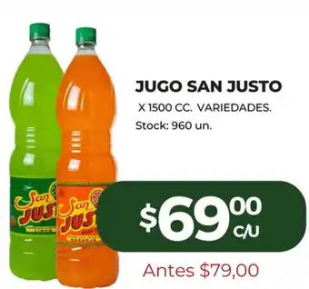 Super MAMI Jugo San Justo x 1500 cc Variedades oferta
