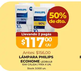 Super MAMI Philips Lámpara Ecohome Ledbulb 10W oferta