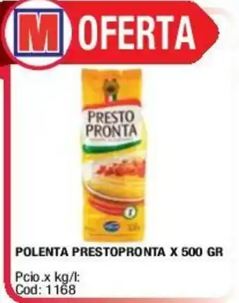 Maxiconsumo Polenta Prestopronta 500gr oferta