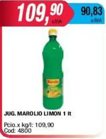 Maxiconsumo Jug.Marolio Limon 1lt oferta