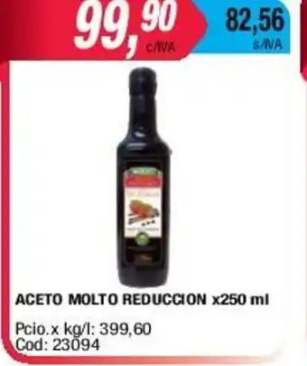 Maxiconsumo Aceto Molto Reduccion x 250ml oferta