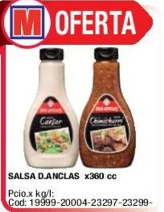 Maxiconsumo Salsa D.Anclas x 360cc oferta