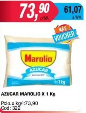 Maxiconsumo Marolio Azucar x 1kg oferta