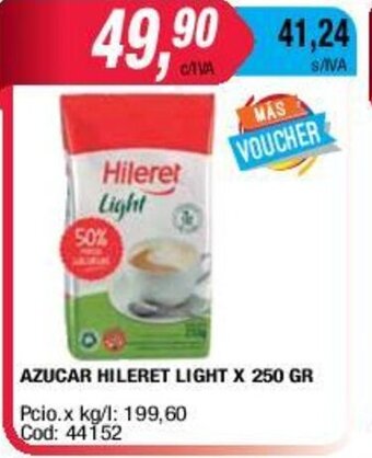 Maxiconsumo Azucar Hileret Light x 250gr oferta
