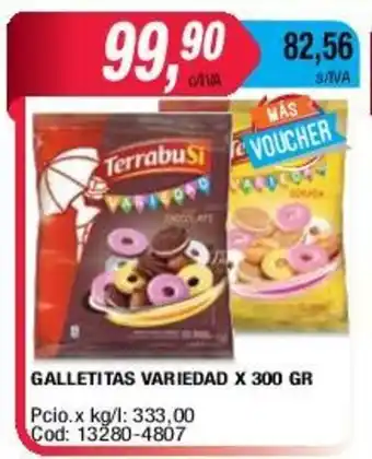 Maxiconsumo Galletitas Variedad x 300gr oferta