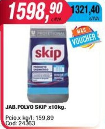 Maxiconsumo Skip Jab polvo x 10kg oferta