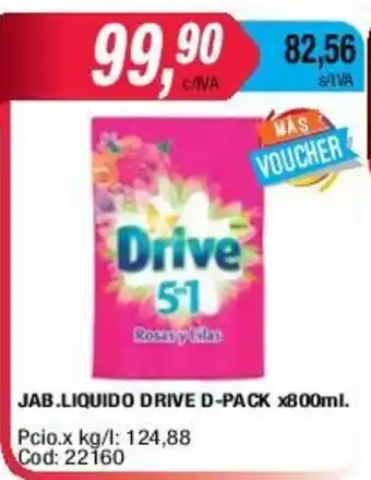 Maxiconsumo Drive Jab Liquido x 800ml oferta