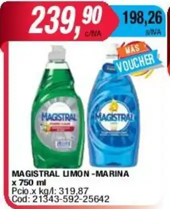 Maxiconsumo Magistral Limon Marina x 750ml oferta