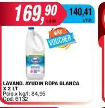 Maxiconsumo Ayudin Lavand. Ropa Blanca x 2lt oferta