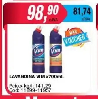 Maxiconsumo Vim Lavandina x 700ml oferta