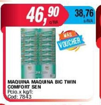Maxiconsumo Maquina Maquina BIC Twin Comfort Sen oferta