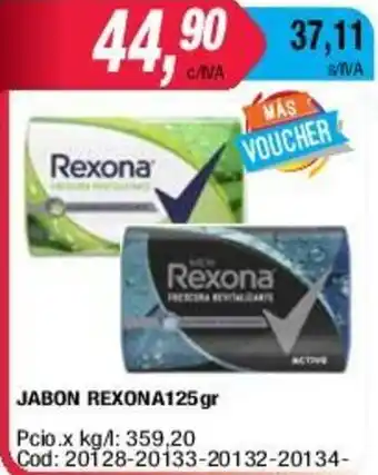 Maxiconsumo Rexona Jabon x 125gr oferta