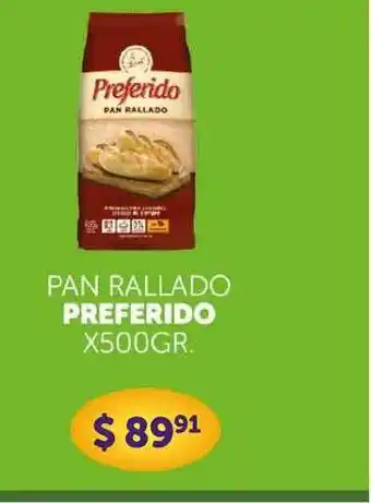 Pan Rallado Preferido x 500ml