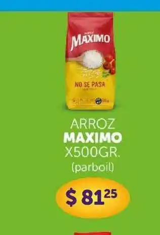 La Gallega Supermercados Arroz Maximo (parboil) x 500gr oferta