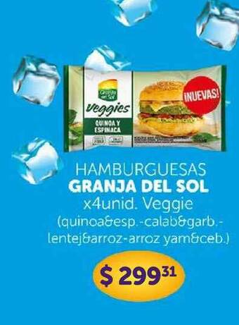 La Gallega Supermercados Hamburguesas Granja Del Sol oferta