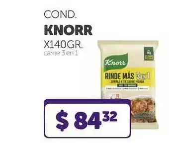 La Gallega Supermercados Cond. Knorr x 140gr oferta