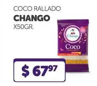 Coco Rallado Chango x 50gr