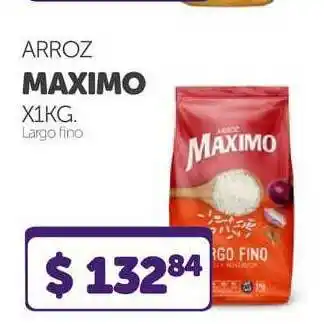 Arroz Maximo Largo Fino x 1 kg
