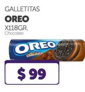 La Gallega Supermercados Galletitas Oreo Chocolate x 118 gr oferta