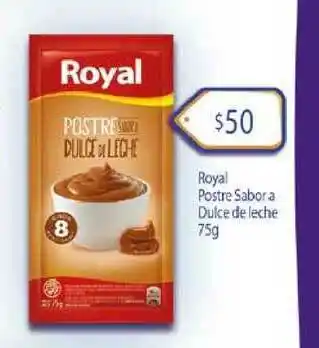 La Gallega Supermercados Royal Postre Sabor A Dulce De Leche 75 g oferta