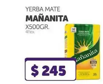 La Gallega Supermercados Yerba Mate Mañanita x 500 gr oferta