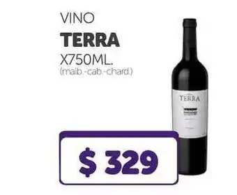 La Gallega Supermercados Vino Terra x 750 ml oferta