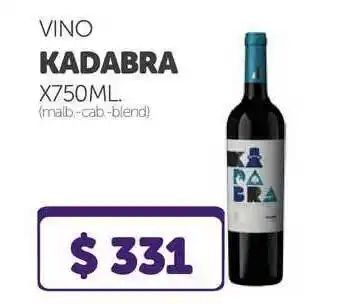 La Gallega Supermercados Vino Kadabra x 750 ml oferta