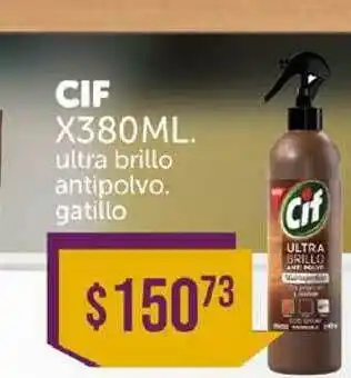 La Gallega Supermercados Cif Ultra Brillo Antipolvo. Gatillo oferta